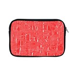 Red pattern Apple iPad Mini Zipper Cases Front