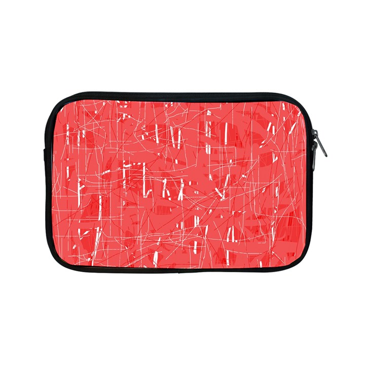 Red pattern Apple iPad Mini Zipper Cases