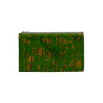 Green pattern Cosmetic Bag (Small)  Front