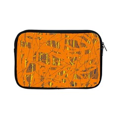 Orange Pattern Apple Ipad Mini Zipper Cases