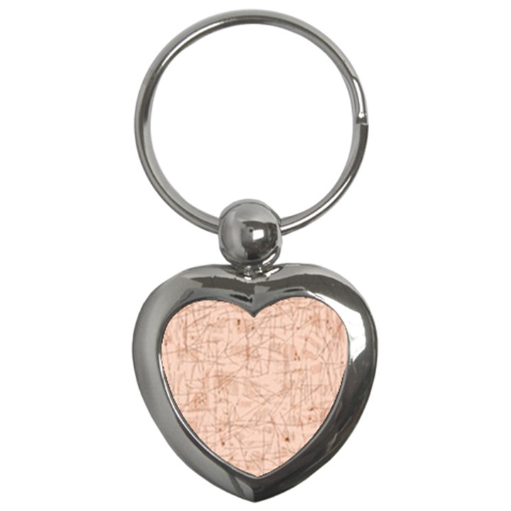 Elegant patterns Key Chains (Heart) 