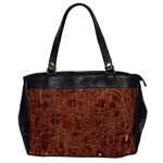 Brown pattern Office Handbags Front