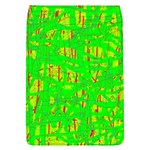 Neon green pattern Flap Covers (L)  Front