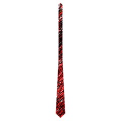 Red And Black Pattern Neckties (two Side)  by Valentinaart