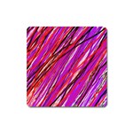 Purple pattern Square Magnet Front