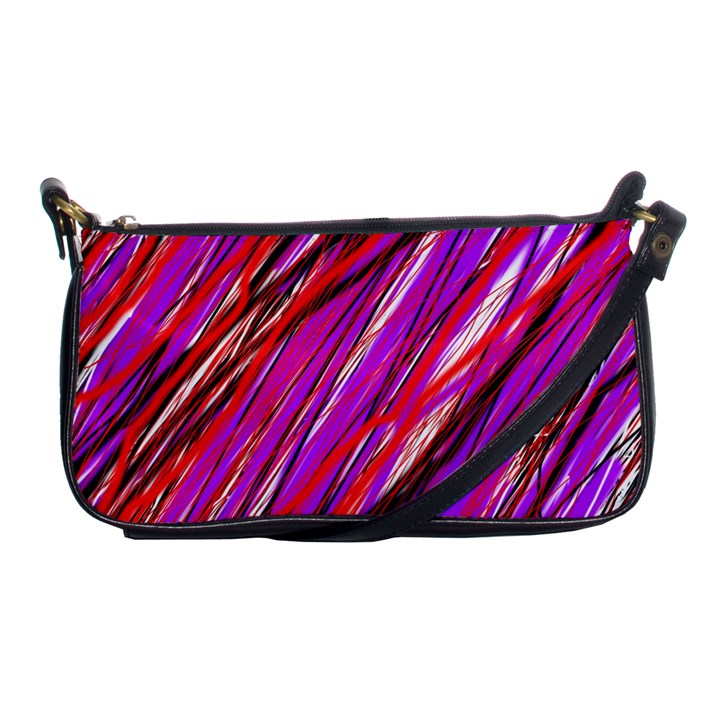 Purple pattern Shoulder Clutch Bags