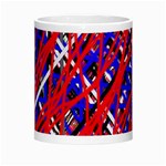 Red and blue pattern Morph Mugs Center