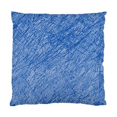 Blue Pattern Standard Cushion Case (two Sides) by Valentinaart