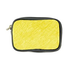 Yellow Pattern Coin Purse by Valentinaart