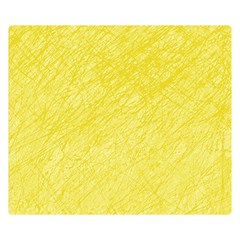 Yellow Pattern Double Sided Flano Blanket (small)  by Valentinaart