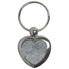 Gray pattern Key Chains (Heart) 