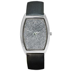 Gray pattern Barrel Style Metal Watch