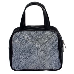 Gray pattern Classic Handbags (2 Sides)