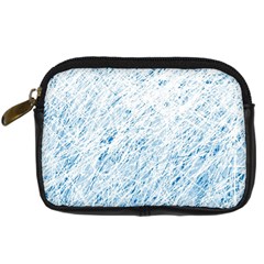 Blue Pattern Digital Camera Cases