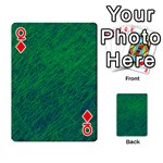 Deep green pattern Playing Cards 54 Designs  Front - DiamondQ