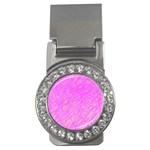 Pink pattern Money Clips (CZ)  Front