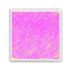 Pink Pattern Memory Card Reader (square) 