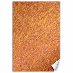 Orange pattern Canvas 20  x 30  