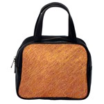 Orange pattern Classic Handbags (One Side) Front