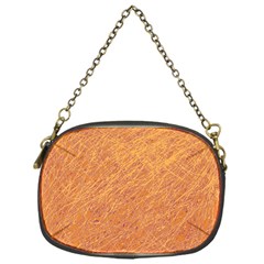 Orange Pattern Chain Purses (one Side)  by Valentinaart