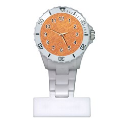 Orange pattern Plastic Nurses Watch