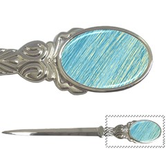 Light Blue Pattern Letter Openers by Valentinaart