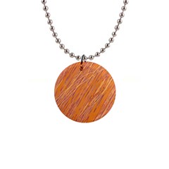 Orange Pattern Button Necklaces by Valentinaart