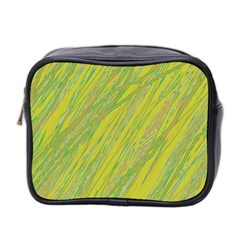 Green And Yellow Van Gogh Pattern Mini Toiletries Bag 2-side by Valentinaart