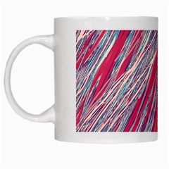 Purple Decorative Pattern White Mugs by Valentinaart