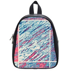 Colorful Pattern School Bags (small)  by Valentinaart