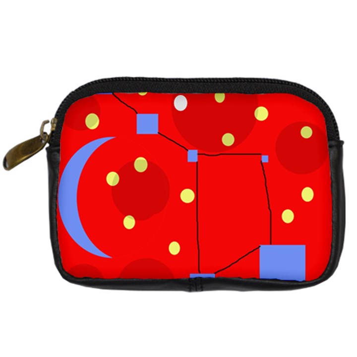 Red sky Digital Camera Cases