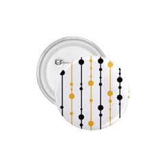 Yellow, Black And White Pattern 1 75  Buttons