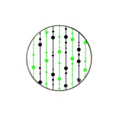 Green Pattern Hat Clip Ball Marker (10 Pack) by Valentinaart