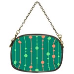 Green pattern Chain Purses (Two Sides)  Front