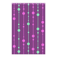 Purple and green pattern Shower Curtain 48  x 72  (Small) 