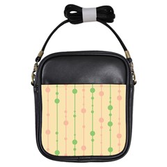 Pastel Pattern Girls Sling Bags by Valentinaart