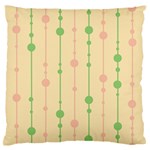 Pastel pattern Large Flano Cushion Case (One Side) Front