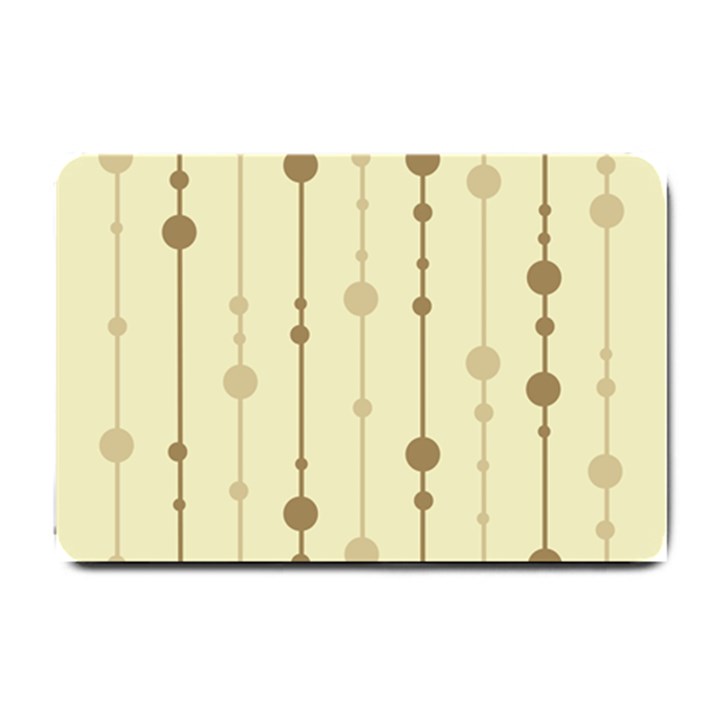 Brown pattern Small Doormat 