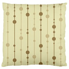 Brown Pattern Standard Flano Cushion Case (one Side) by Valentinaart