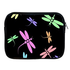 Pastel Dragonflies Apple Ipad 2/3/4 Zipper Cases by Valentinaart