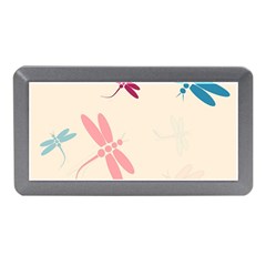 Pastel Dragonflies  Memory Card Reader (mini) by Valentinaart