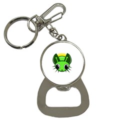 Transparent Firefly Bottle Opener Key Chains by Valentinaart