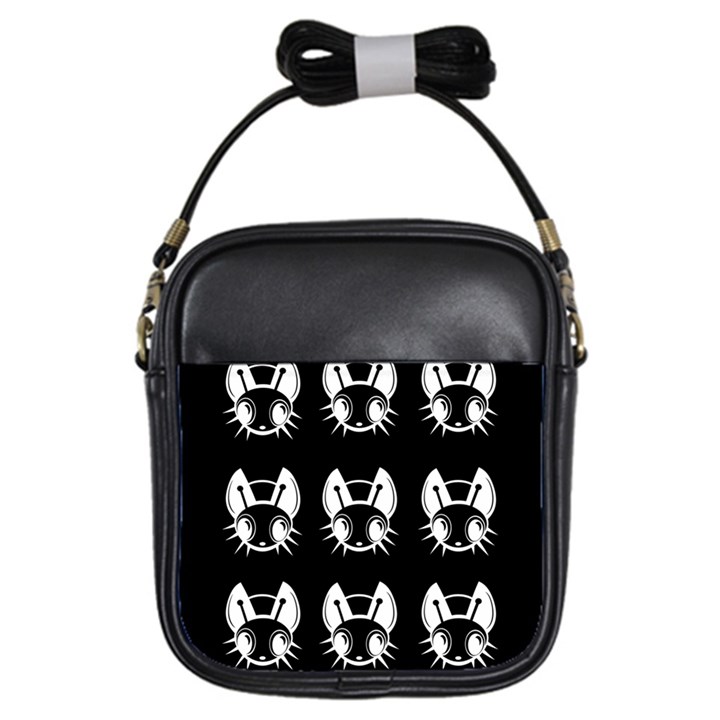 White and black fireflies  Girls Sling Bags