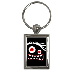 Crazy Monster Key Chains (rectangle)  by Valentinaart