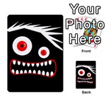 Crazy monster Multi-purpose Cards (Rectangle)  Back 11