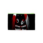 Zombie face Cosmetic Bag (XS) Back