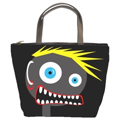 Crazy Man Bucket Bags by Valentinaart