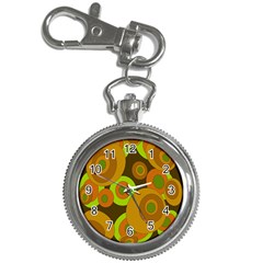 Brown pattern Key Chain Watches