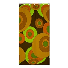 Brown pattern Shower Curtain 36  x 72  (Stall) 