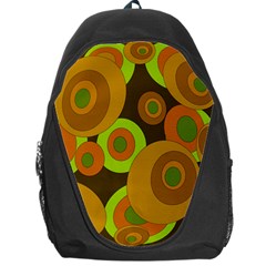 Brown pattern Backpack Bag